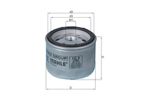 Vzduchovy filtr, turbodmychadlo MAHLE ORIGINAL LC 3