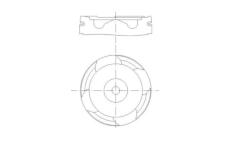 Piest MAHLE 227 PI 00162 000