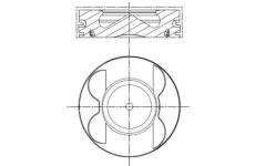 Píst MAHLE 001 PI 00106 002