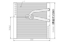 Výparník, klimatizace MAHLE AE 144 000S