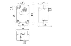 Nastavovaci prvek, smesovaci klapka MAHLE AA 71 000P