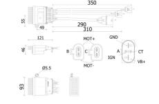 Regulace, vnitrni ventilace MAHLE ABR 78 000S