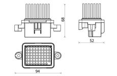 Regulace, vnitrni ventilace MAHLE ABR 157 000P