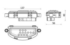 Regulace, vnitrni ventilace MAHLE ABR 158 000P