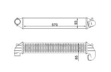 chladič turba MAHLE ORIGINAL CI 475 000S