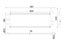 Chladic nizke teploty, chladic plniciho vzduchu MAHLE CIR 35 000P
