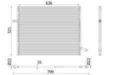 Chladic nizke teploty, chladic plniciho vzduchu MAHLE CIR 36 000P