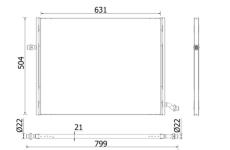 Chladic nizke teploty, chladic plniciho vzduchu MAHLE CIR 37 000P