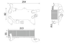 Chladič oleje, automatická převodovka MAHLE CLC 139 000P
