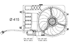 Větrák, chlazení motoru MAHLE ORIGINAL CFF 30 000S