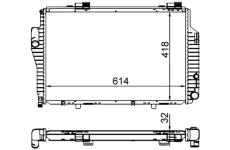 Chladič, chlazení motoru MAHLE CR 307 000S