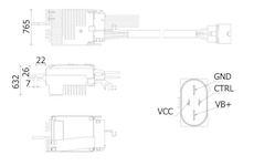 Regulace, vnitrni ventilace MAHLE ORIGINAL ABR 79 000S