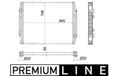Chladič turba MAHLE CI 538 000P