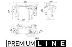 chladič turba MAHLE ORIGINAL CI 540 000P