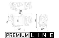 chladič turba MAHLE CI 616 000P