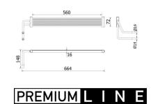 Chladič oleje, řízení MAHLE ORIGINAL CLC 97 000P