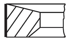 Sada pistnich krouzku MAHLE ORIGINAL 607 44 V0