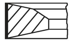 Sada pistnich krouzku MAHLE ORIGINAL 038 73 N0