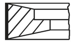 Sada pistnich krouzku MAHLE ORIGINAL 001 RS 11118 0N0