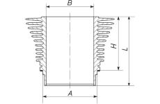 Válcové pouzdro MAHLE 031 WR 04 00