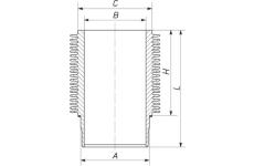 Válcové pouzdro MAHLE ORIGINAL 099 WR 28 00