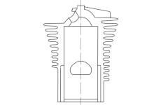 Vložený válec MAHLE 533 WR 15 00