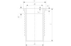 Válcové pouzdro MAHLE 061 WN 13 00