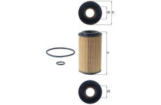 Olejový filter MAHLE OX 153D4