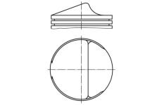 Píst MAHLE 201 34 00