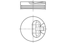 Píst MAHLE 007 78 00