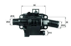 Termostat, chladivo MAHLE ORIGINAL TH 41 83