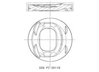 Píst MAHLE 028 PI 00118 001