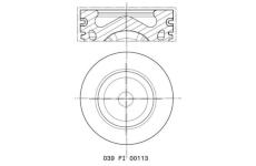 Piest MAHLE 039 PI 00113 002