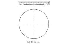 Píst MAHLE 145 PI 00104 000