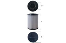 Vzduchový filter MAHLE LX 5363