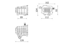 Chladič, recirkulace spalin MAHLE CE 41 000P