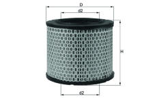 Vzduchový filter MAHLE LX 224