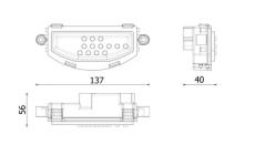 Regulace, vnitrni ventilace MAHLE ABR 166 000P