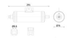 Susarna, klimatizace MAHLE ORIGINAL AD 325 000S