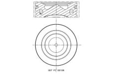 Piest MAHLE 007 PI 00106 000