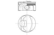 Píst MAHLE 503 PI 00113 000