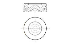 Píst MAHLE 279 PI 00104 000