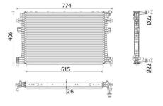 Chladič motora MAHLE CIR 30 000P