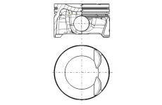 Píst MAHLE 028 PI 00164 000