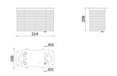 chladič turba MAHLE ORIGINAL CI 710 000P