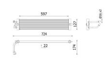 Chladič oleje, automatická převodovka MAHLE CLC 399 000P