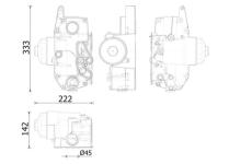 Olejový chladič, motorový olej MAHLE CLC 310 000S