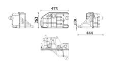 Vyrovnávací nádoba, chladicí kapalina MAHLE CRT 54 000S