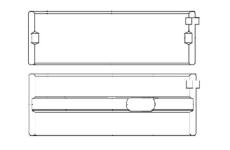 Hlavní ložiska klikového hřídele MAHLE 029 HL V1916 000