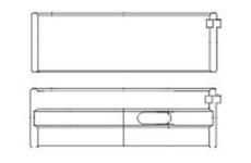 Hlavní ložiska klikového hřídele MAHLE 029 HL V1918 000
